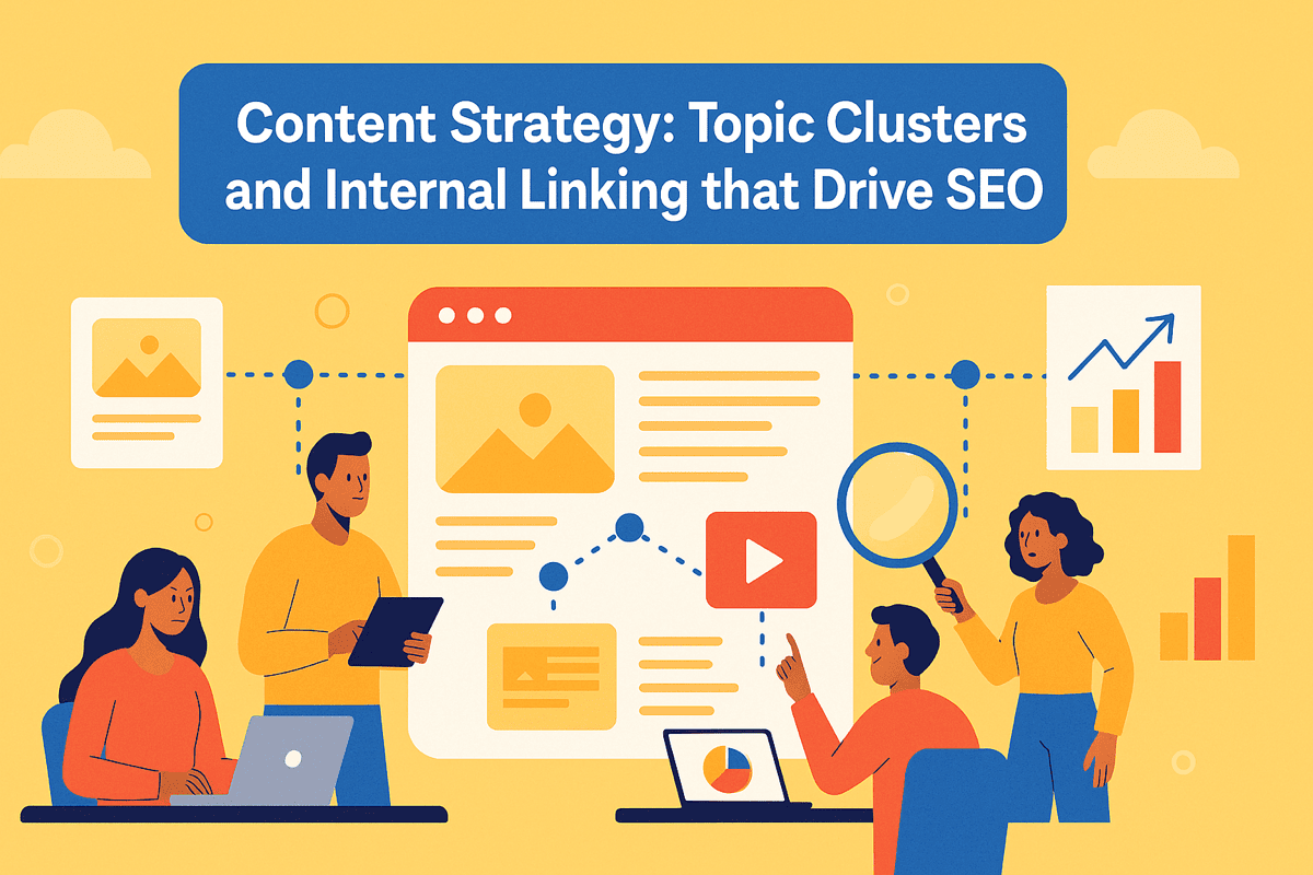 CONTENT STRATEGY: TOPIC CLUSTERS AND INTERNAL LINKING THAT DRIVE SEO